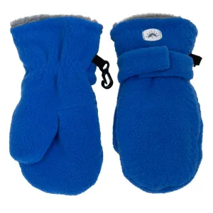 Calikids Fleece Mittens - Cobalt Blue