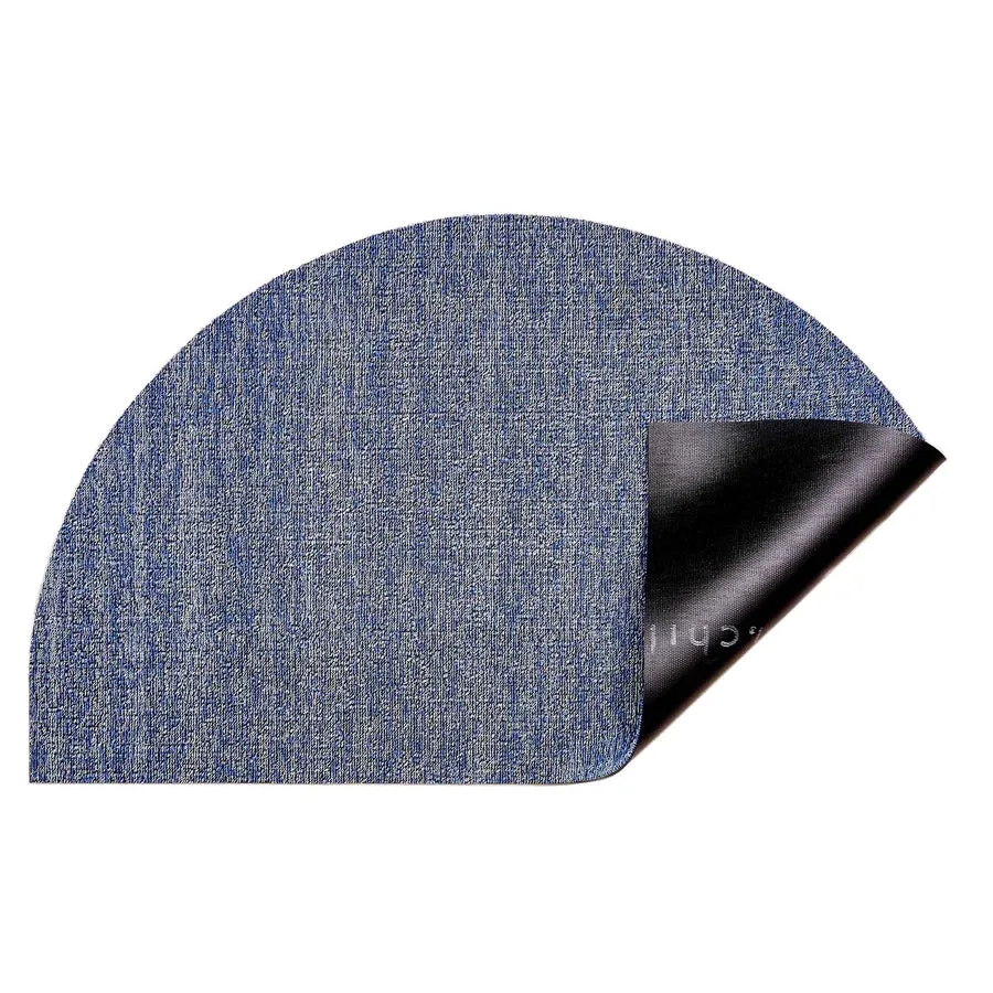 Chilewich Heathered Shag Welcome Mat - Cornflower