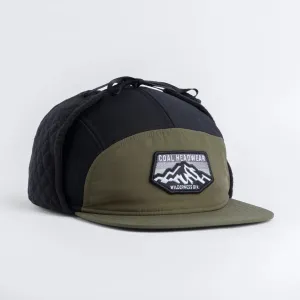 Coal The Tracker Flannel Lined 5 Panel Earflap Cap