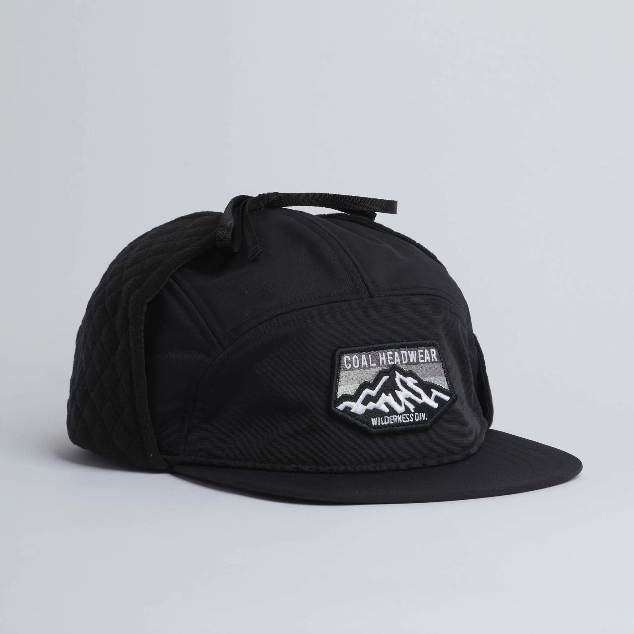 Coal The Tracker Flannel Lined 5 Panel Earflap Cap