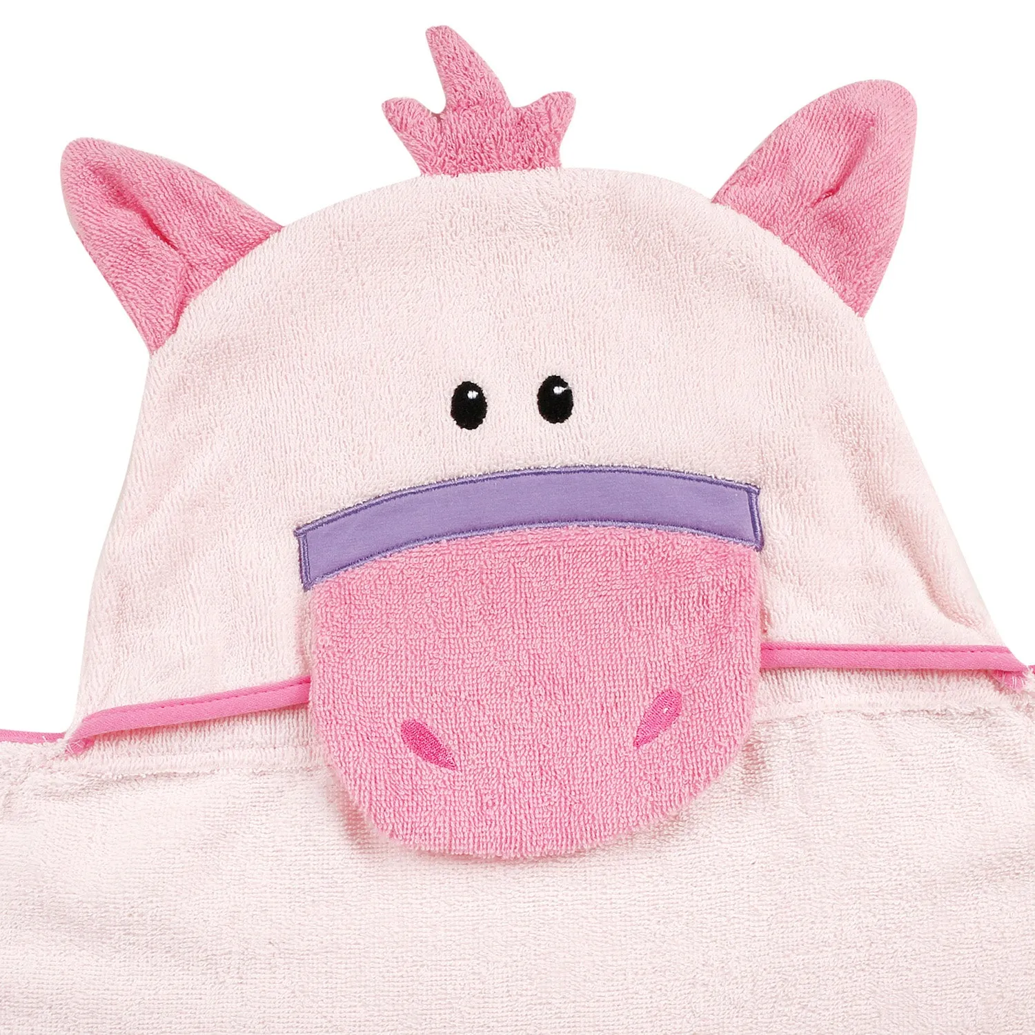 Cute Pink Hooded Towel