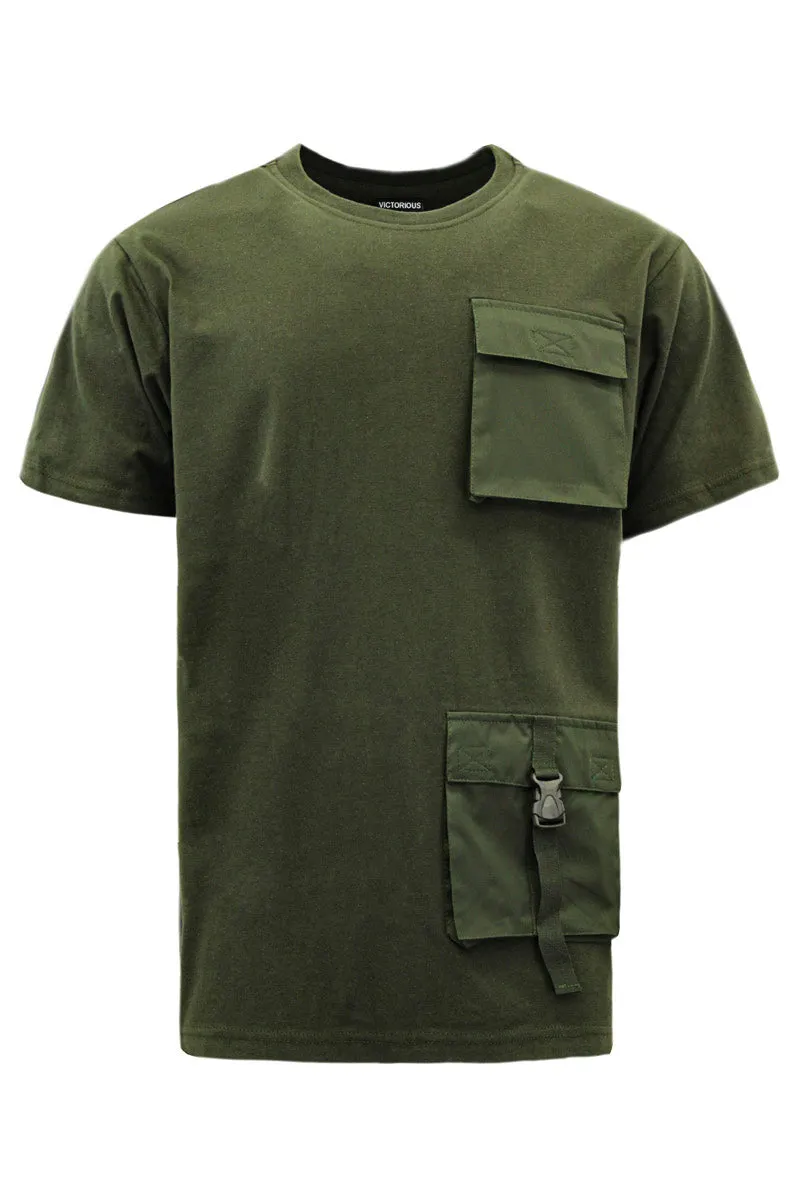 Double Pocket Utility T-Shirt