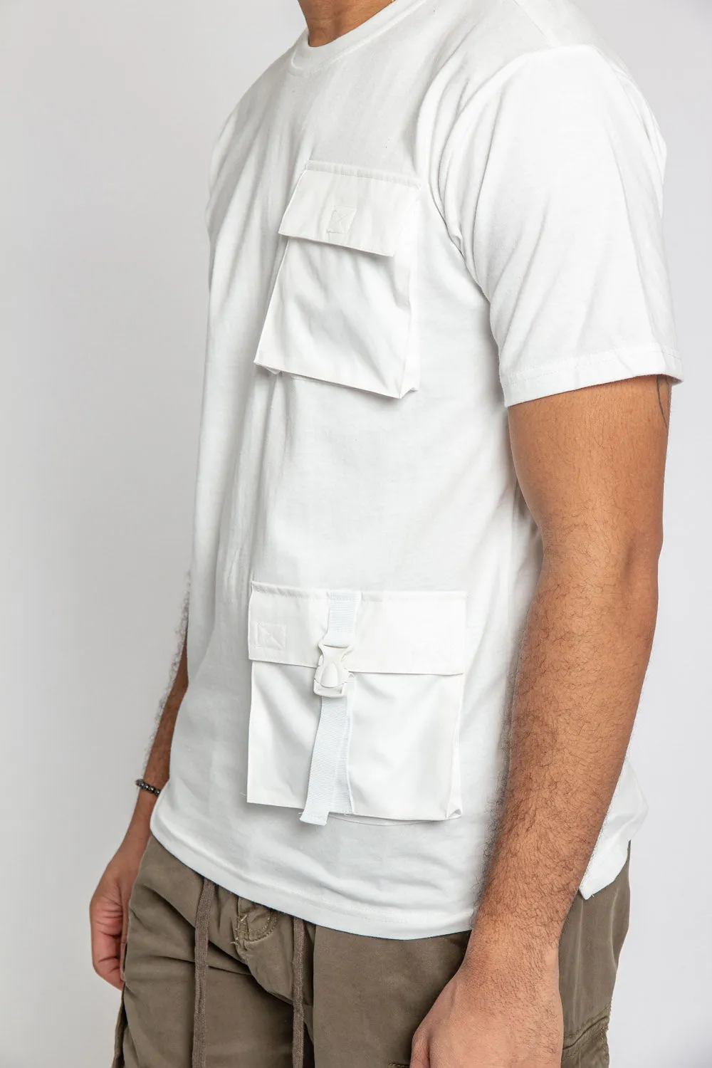 Double Pocket Utility T-Shirt