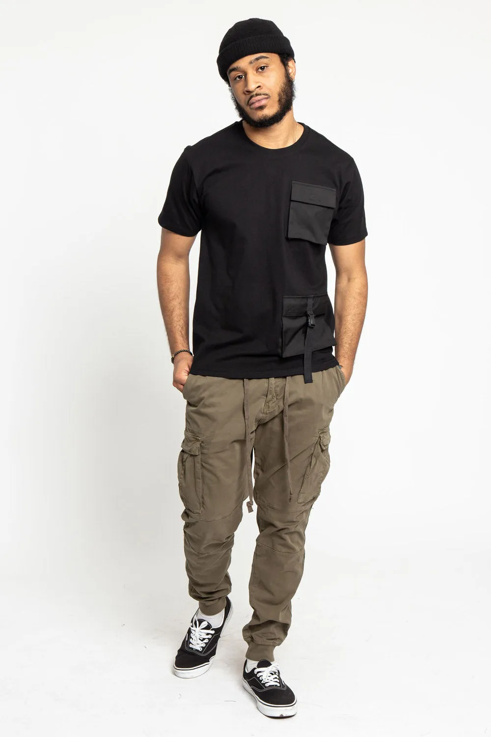 Double Pocket Utility T-Shirt