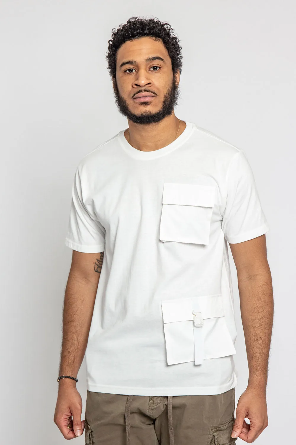 Double Pocket Utility T-Shirt