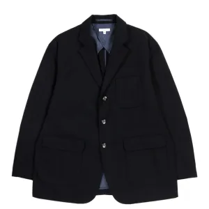 ENGINEERED GARMENTS IVY BLAZER DK NAVY PC HOPSACK