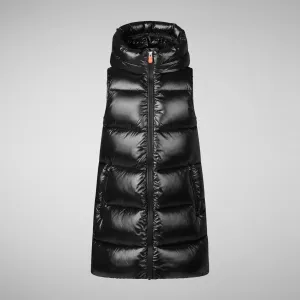 Girls' vest uma in black