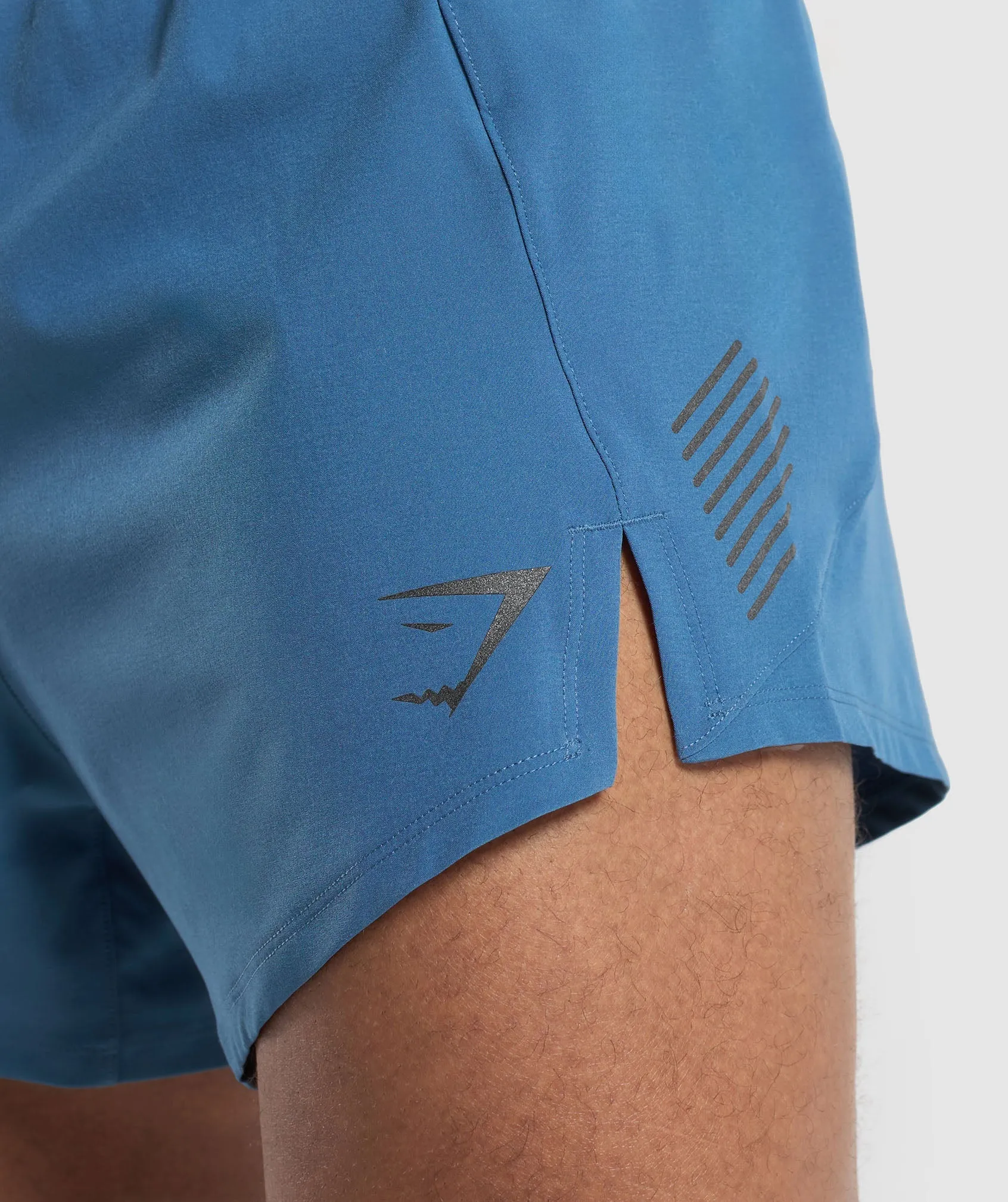 Gymshark Apex Run 5" Shorts - Utility Blue