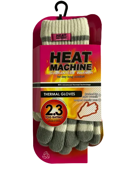 Heat Machine Ladies Thermal Insulated Gloves code 3066 - One Size