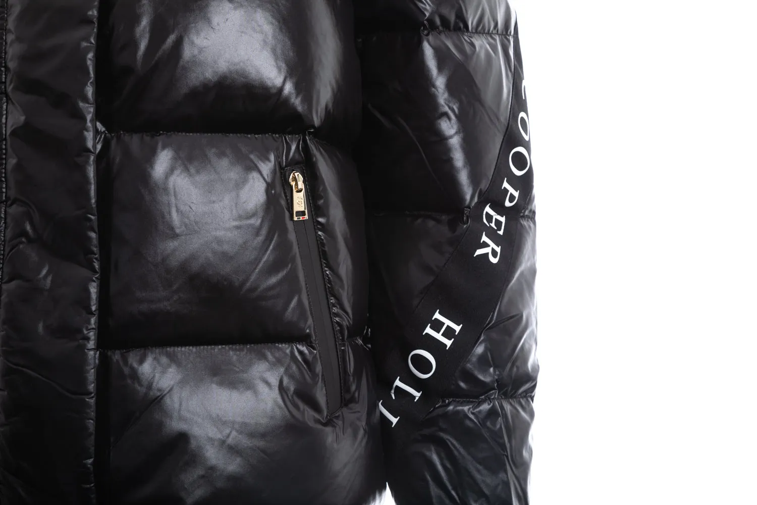 Holland Cooper Camden Puffer Jacket in Black