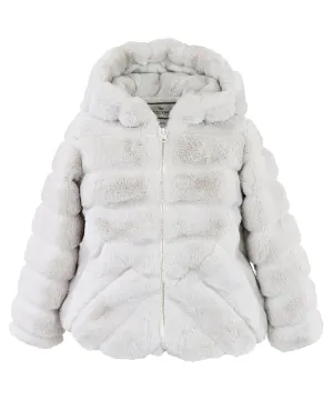 Cozy White Eclair Hooded Jacket for Ultimate Comfort and Style