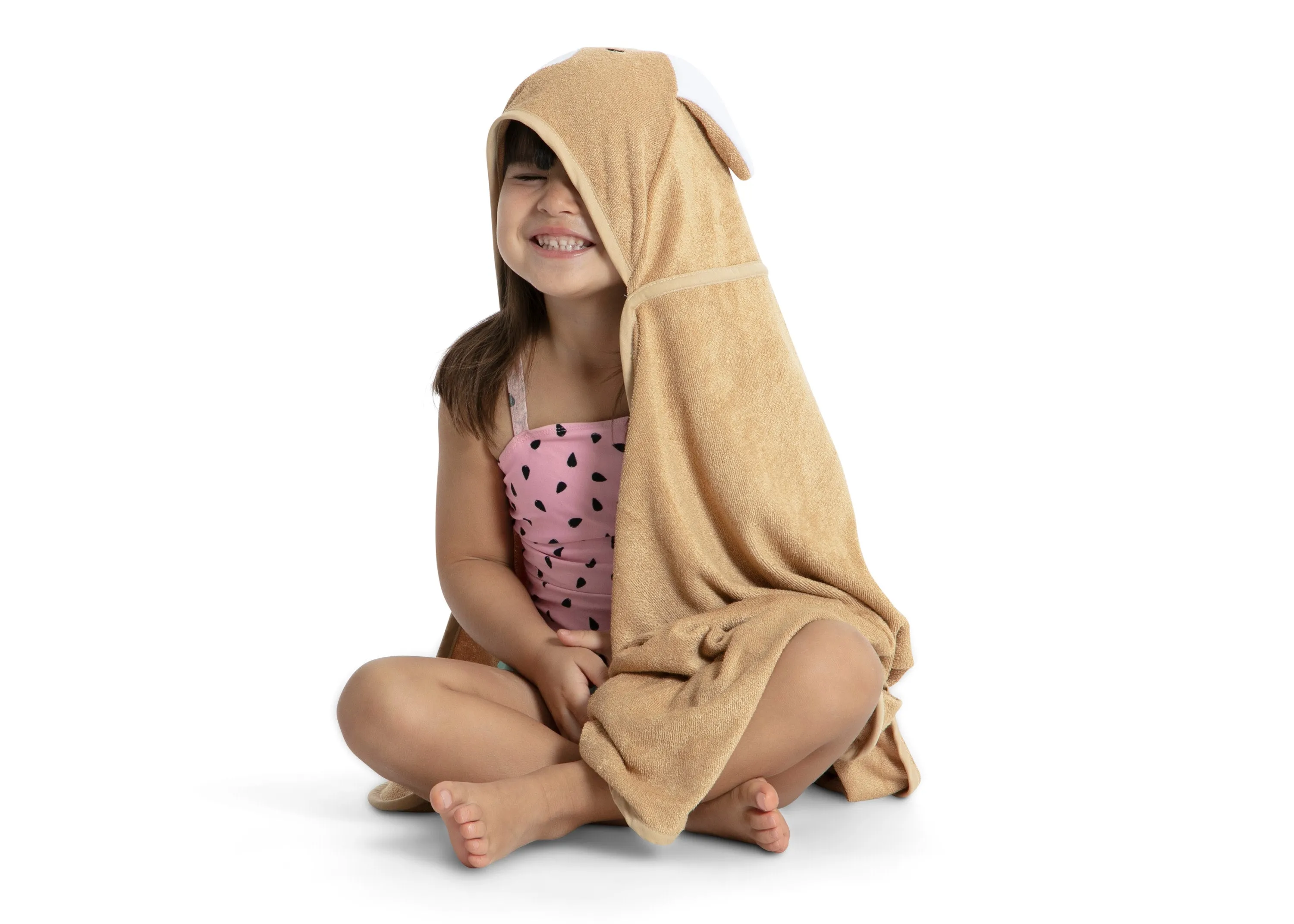 Kids Hooded Bath Towel with Pockets