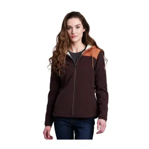 Kuhl Aero Fleece Hoody (Women) - Ganache/Copper