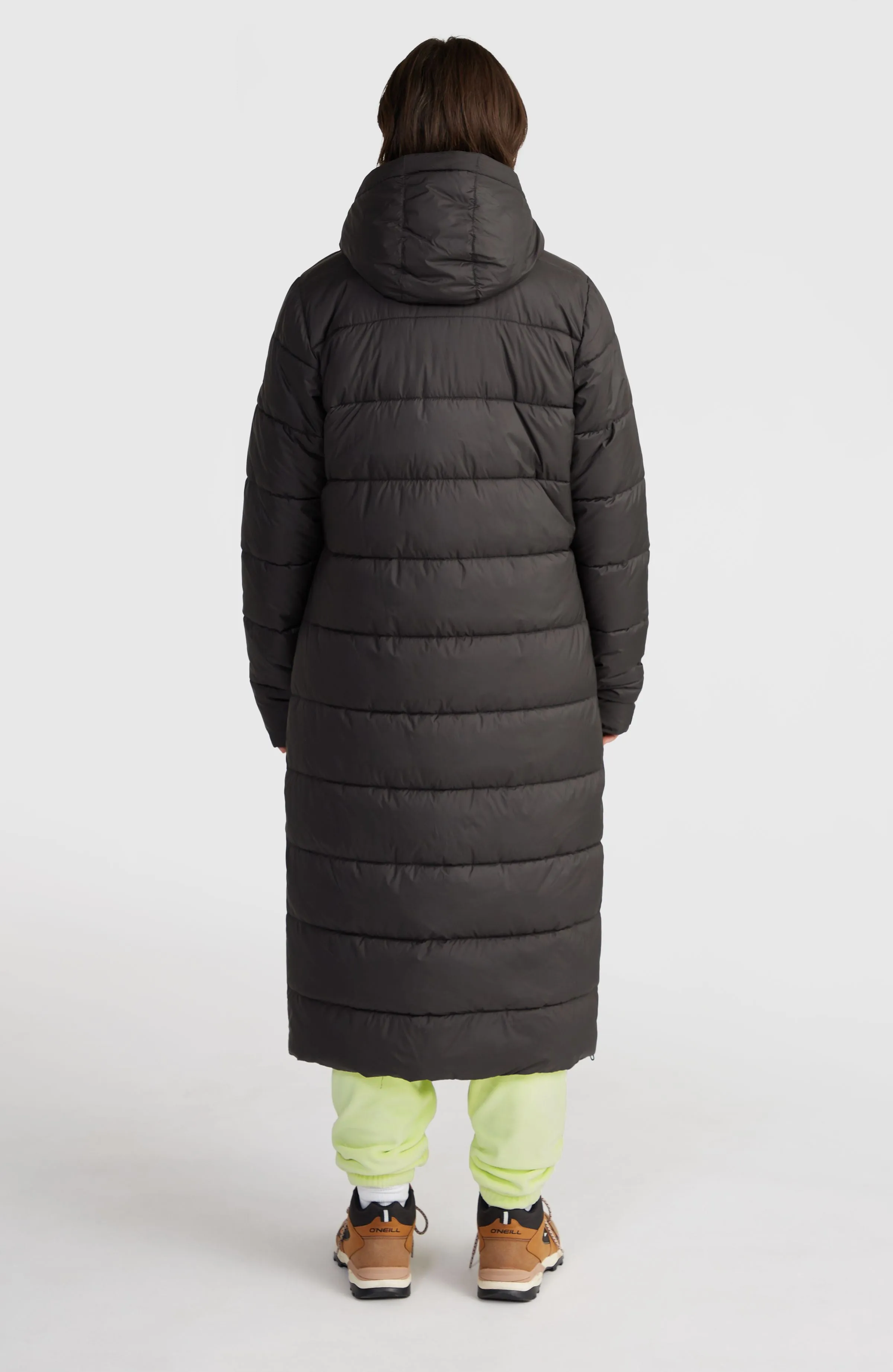 O'Riginals Long Puffer Jacket | Black Out