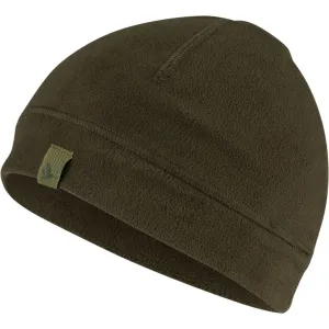 Reversible Fleece Hat - Pine Green/Hi-Vis Orange by Seeland