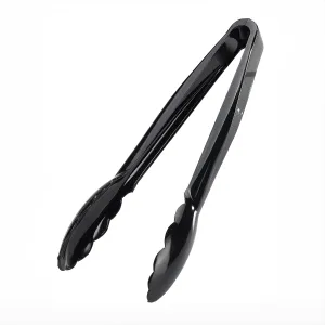 Utility Tongs 12" Black - Pack 1