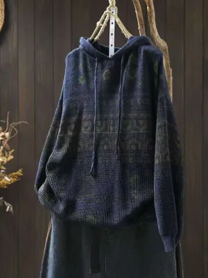 Women's Classic Comfy Winter Hooded Sweater